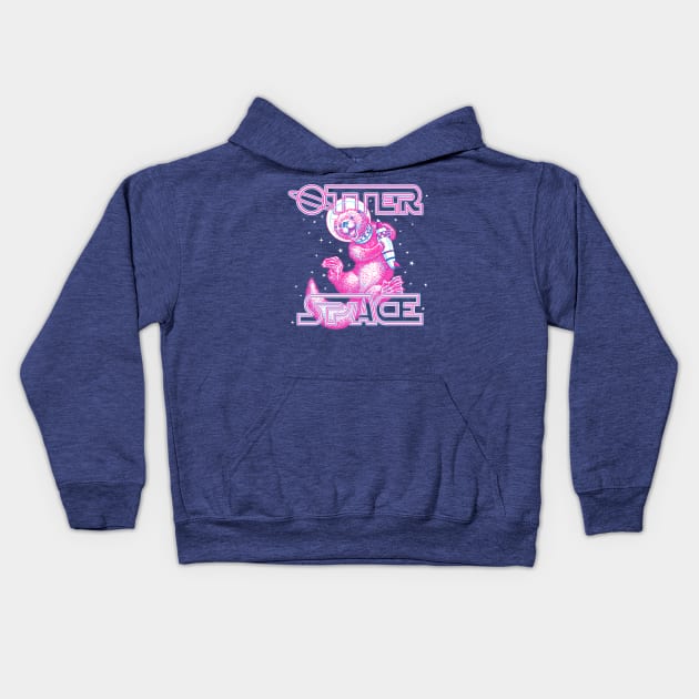 OTTER SPACE! Kids Hoodie by CMButzer